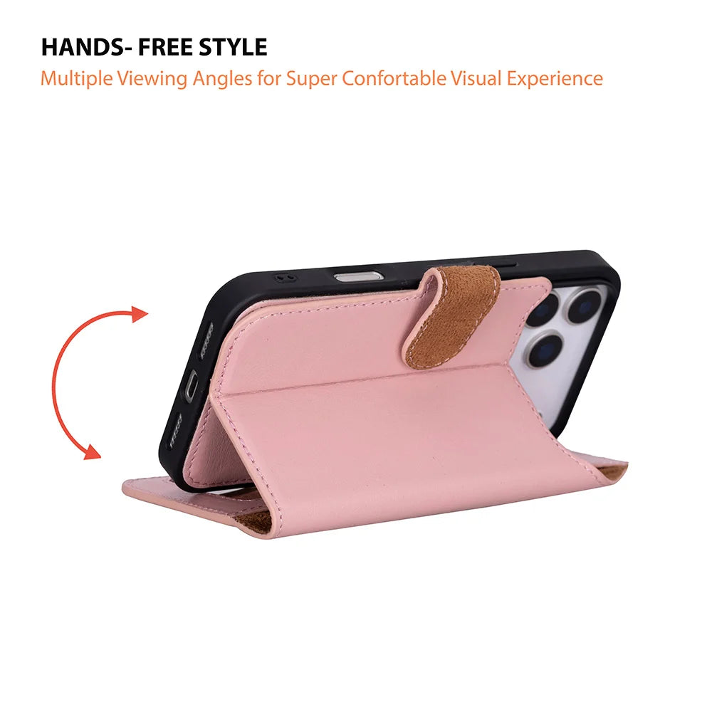 iPhone 18 Pro Max Leather Detachable Wallet Case - Magic