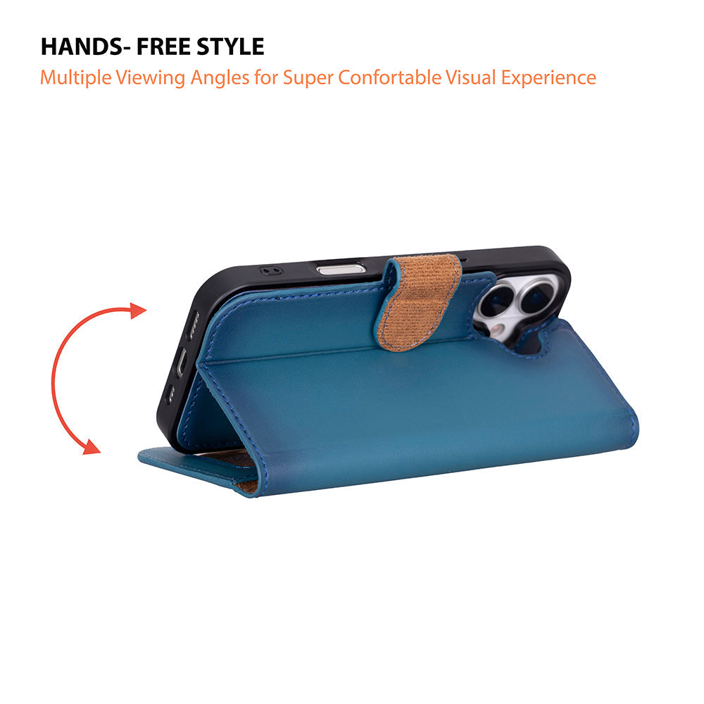 iPhone 17 Leather Detachable Wallet Case - Magic Wallet