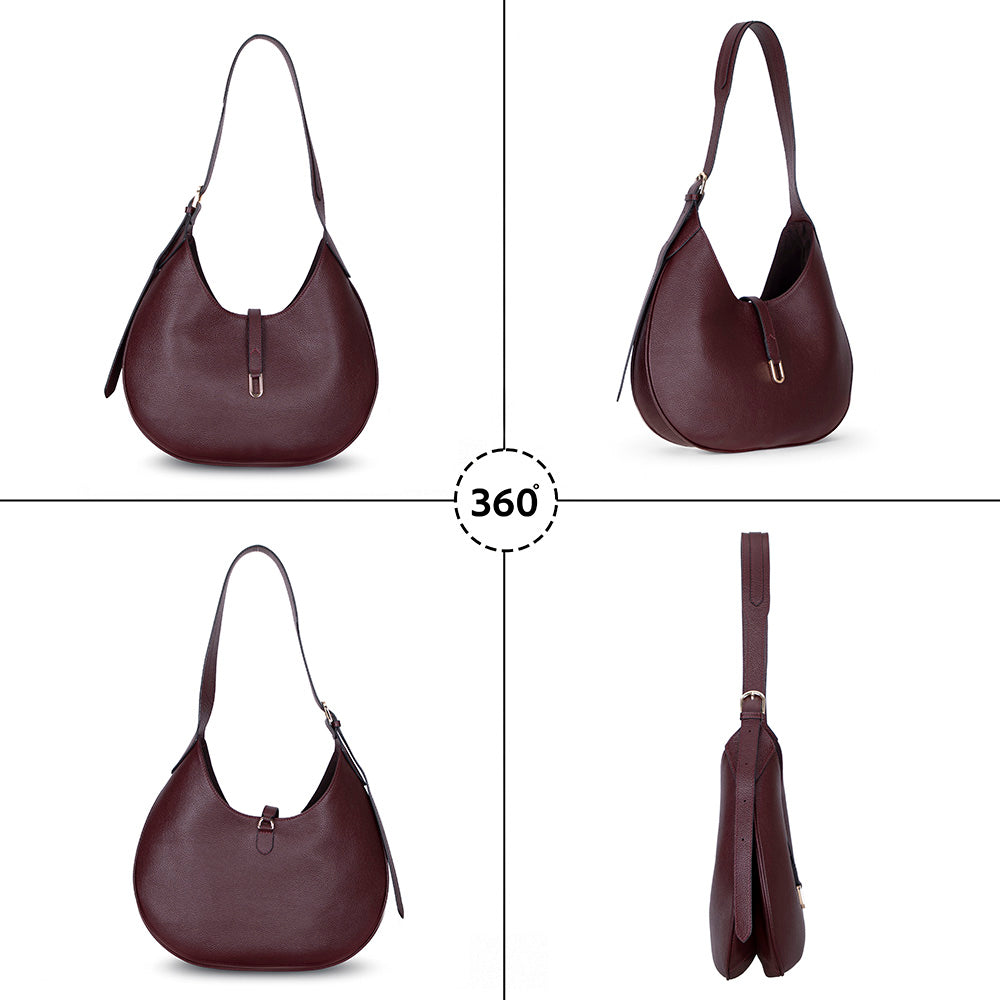 Women's Leather Bag - Rosa