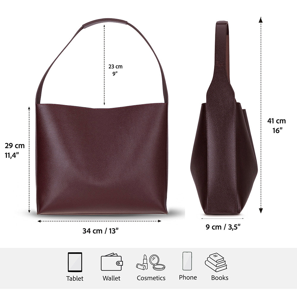 Leather Women's Bag - Stella