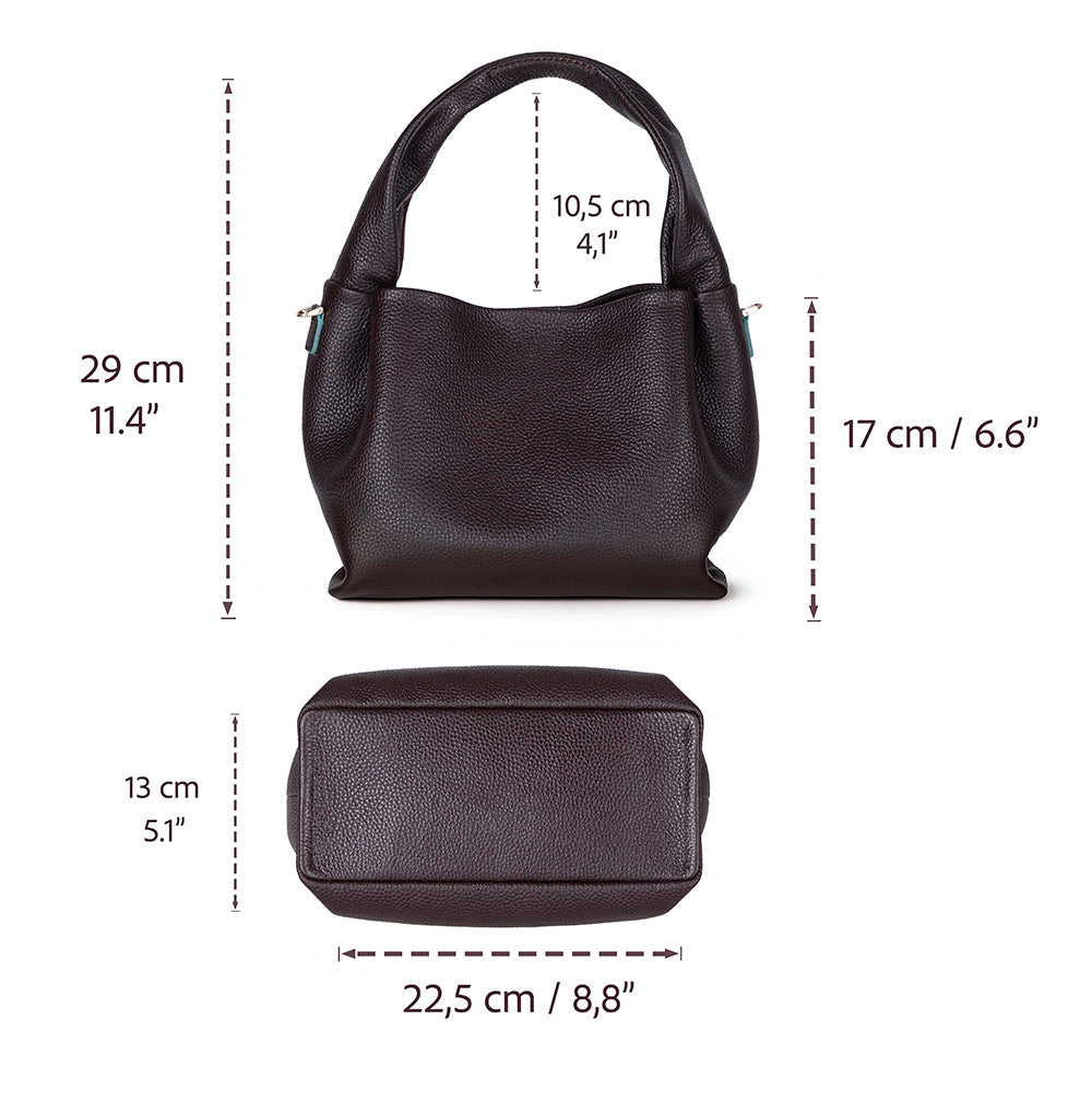 Women's Leather Bag - Cortina