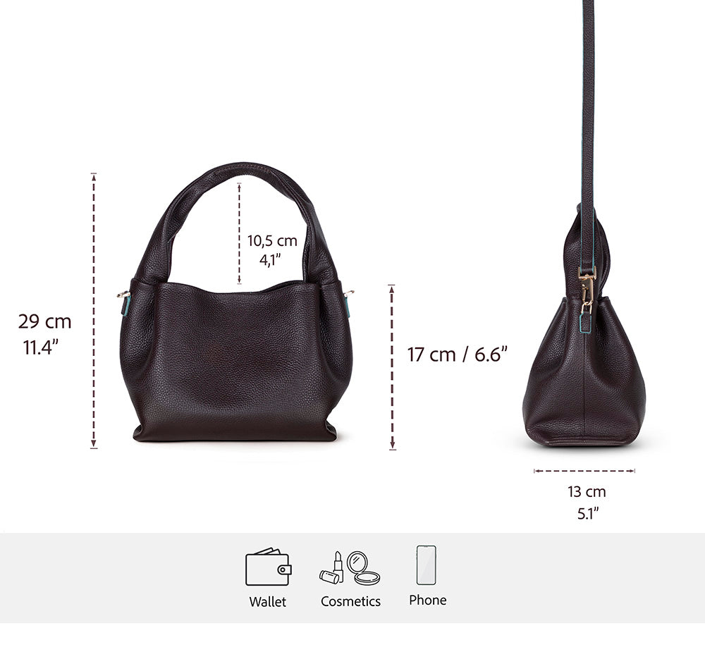 Women's Leather Bag - Cortina