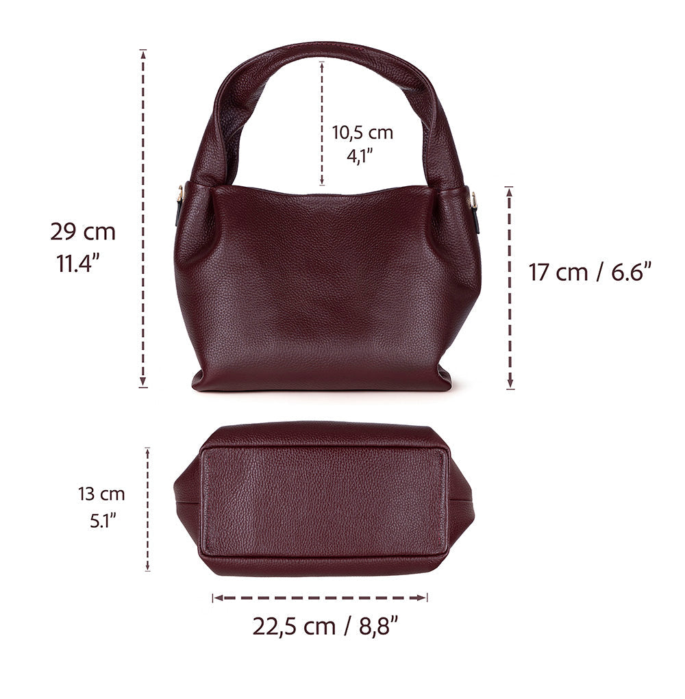 Women's Leather Bag - Cortina