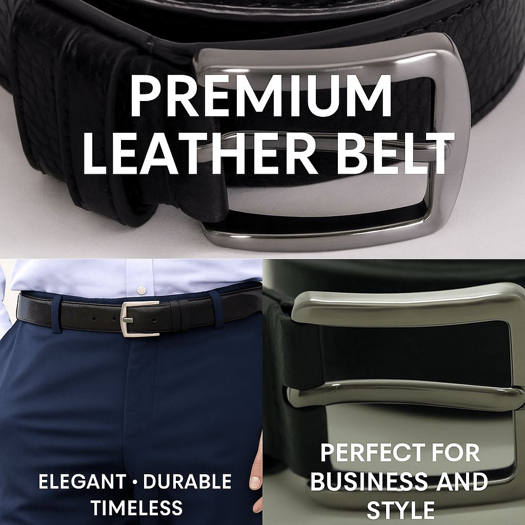 Classic Leather Men's Belt - Urban