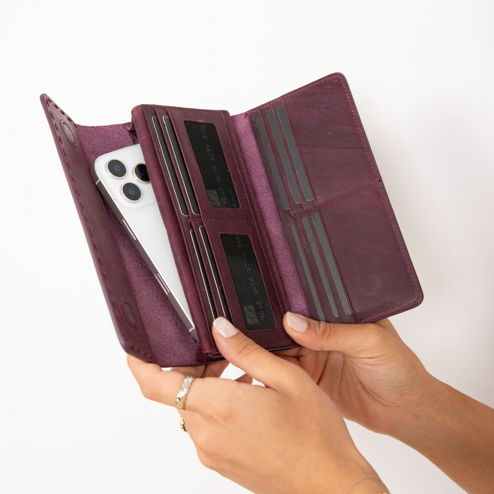 Leather Women's Wallet - Noble