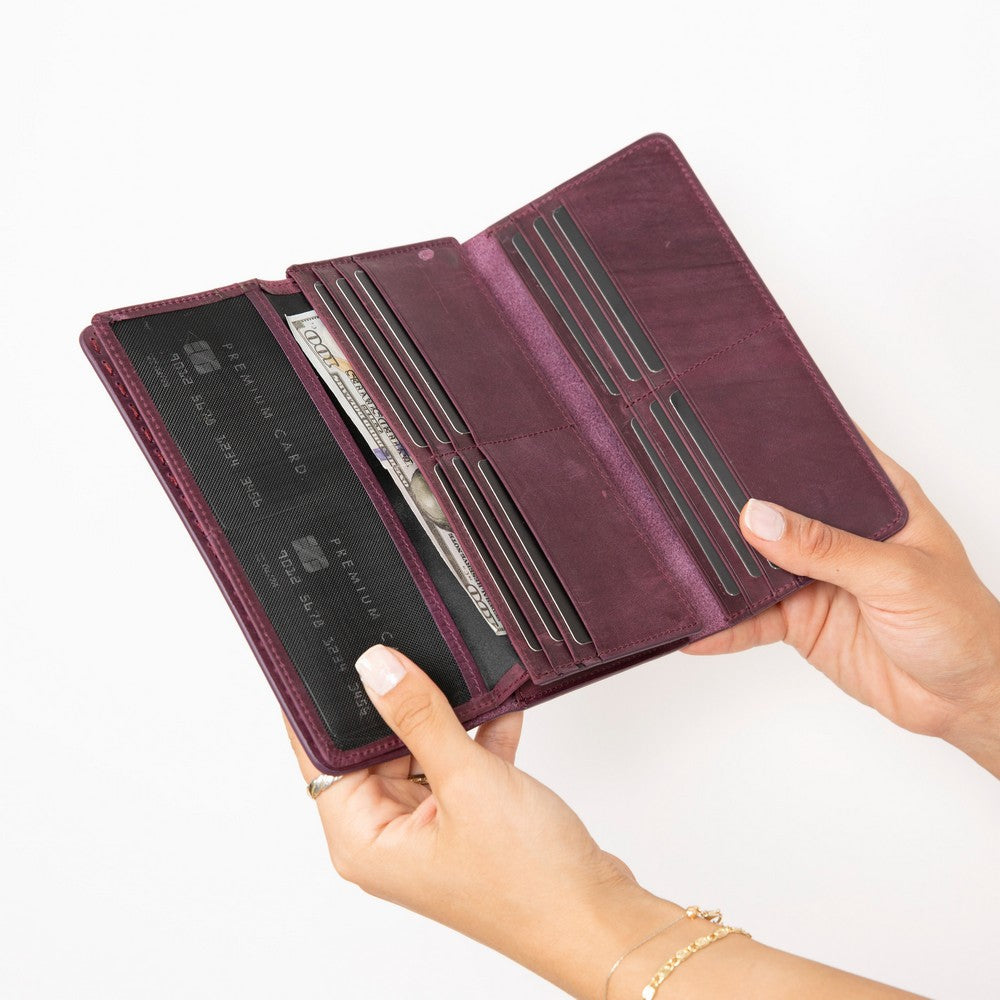 Leather Women's Wallet - Noble