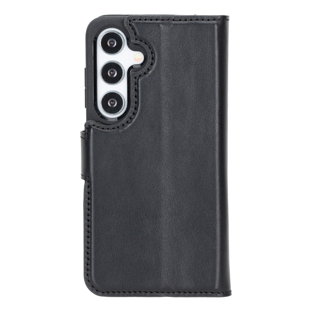 Samsung Galaxy S25 Detachable Leather Wallet Case - Magic Wallet