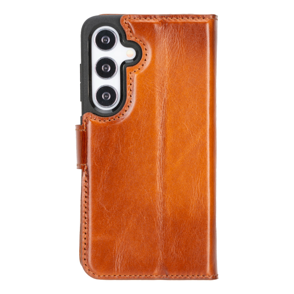 Samsung Galaxy S25 Detachable Leather Wallet Case - Magic Wallet