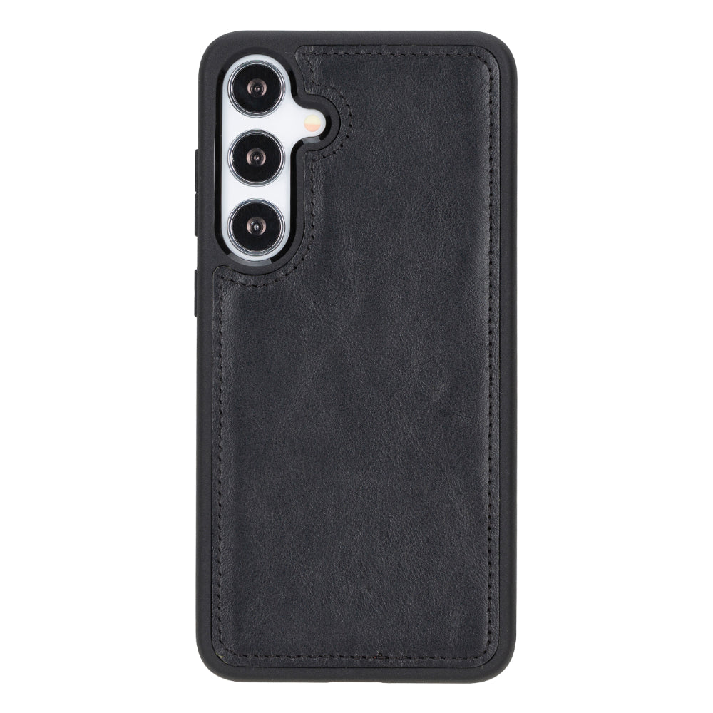 Samsung Galaxy S25 Plus Detachable Leather Wallet Case - Magic Wallet