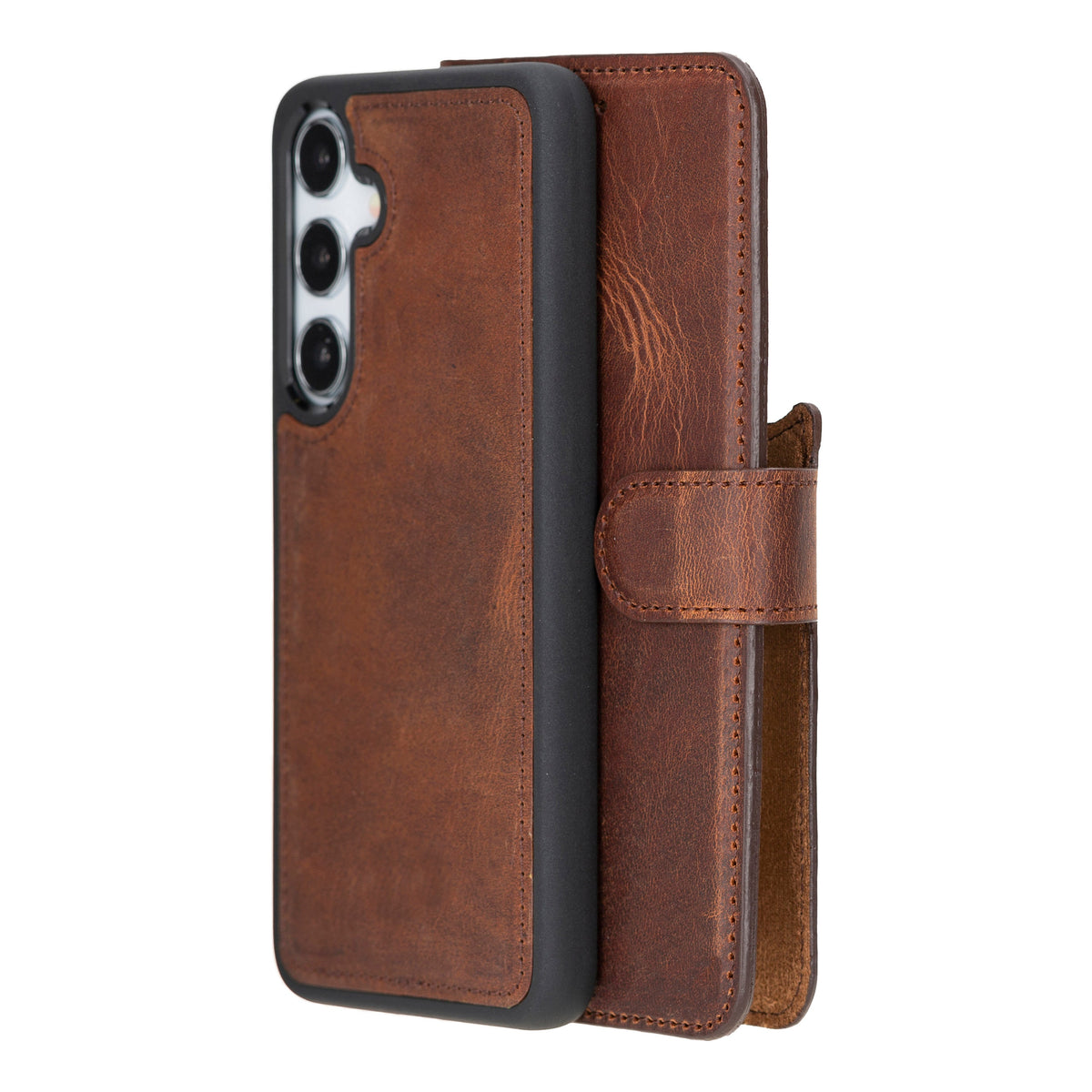 Samsung Galaxy S24 Ultra Leather Detachable Wallet Case - Magic Wallet