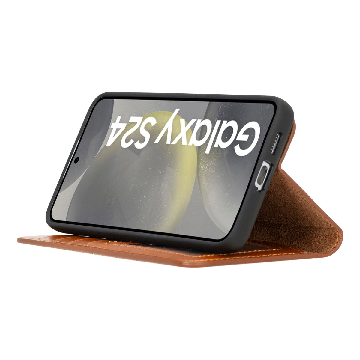 Samsung Galaxy S24 Ultra Leather Detachable Wallet Case - Magic Wallet