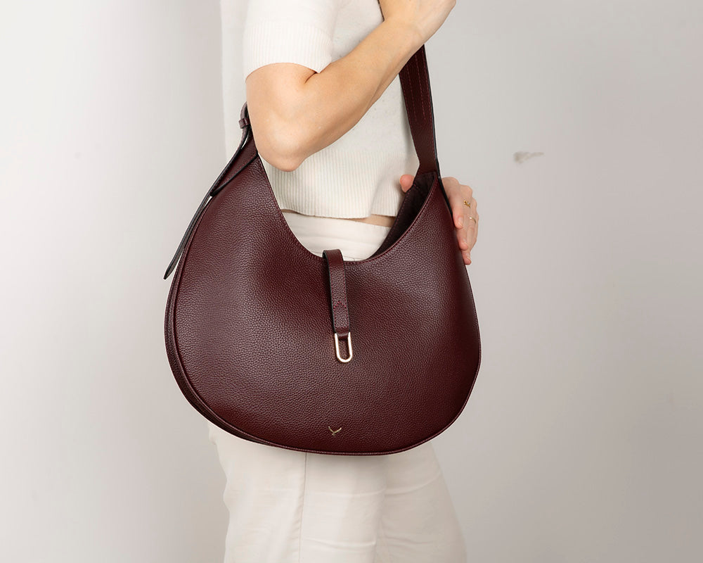 Women's Leather Bag - Rosa