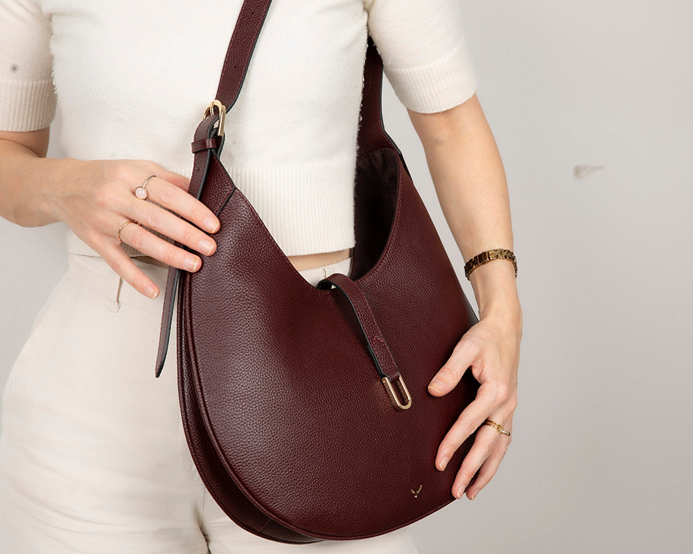 Women's Leather Bag - Rosa