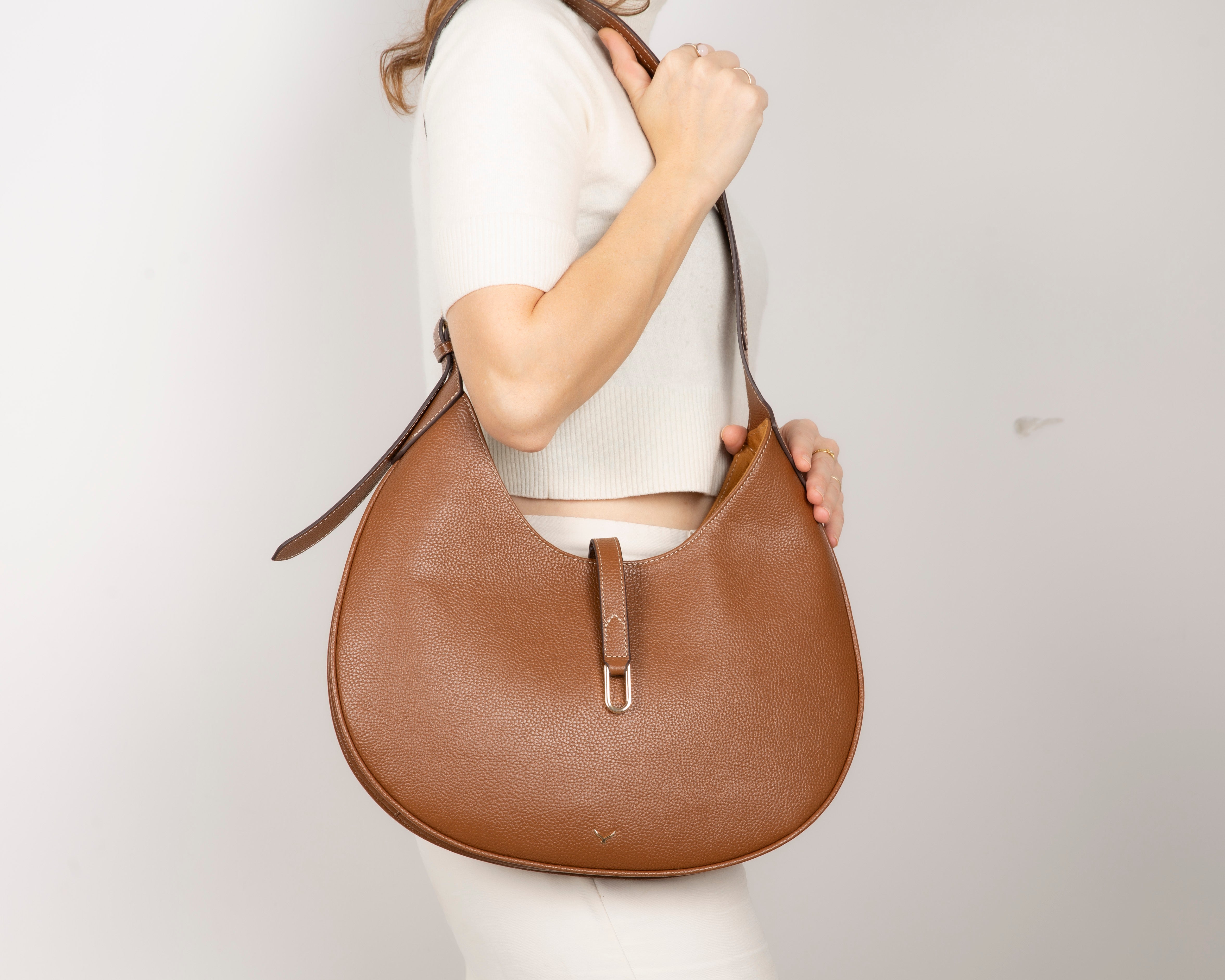 Women's Leather Bag - Rosa
