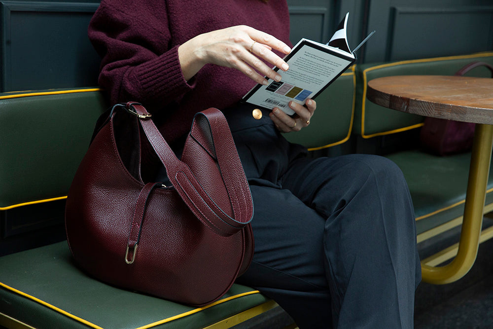 Women's Leather Bag - Rosa