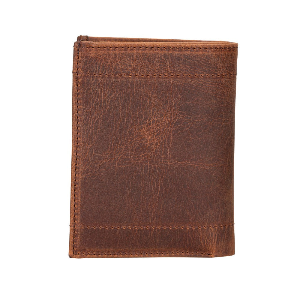 Leather Card Holder With Airtag Slot - Airmaka