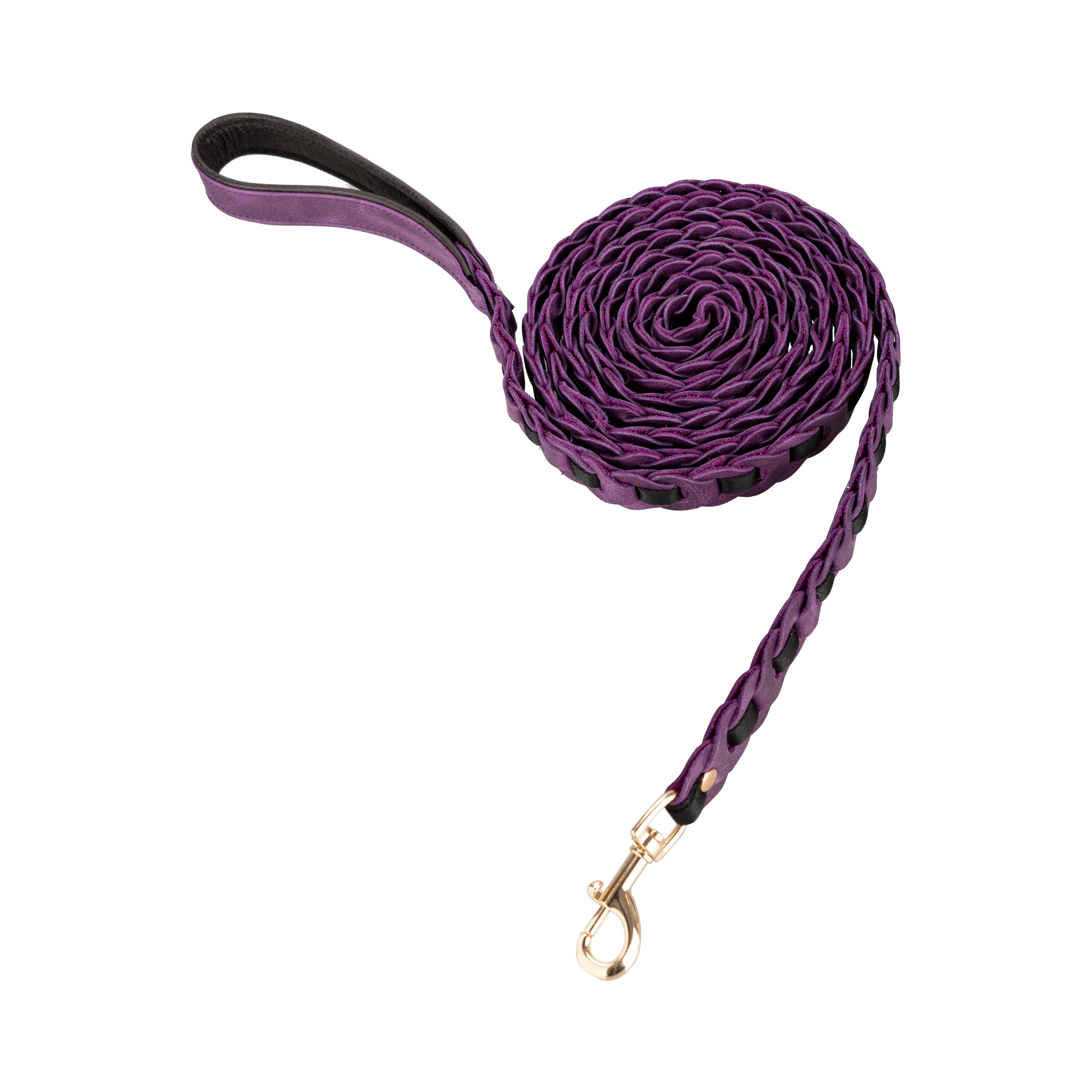 Genuine Leather Dog Leash (215cm)