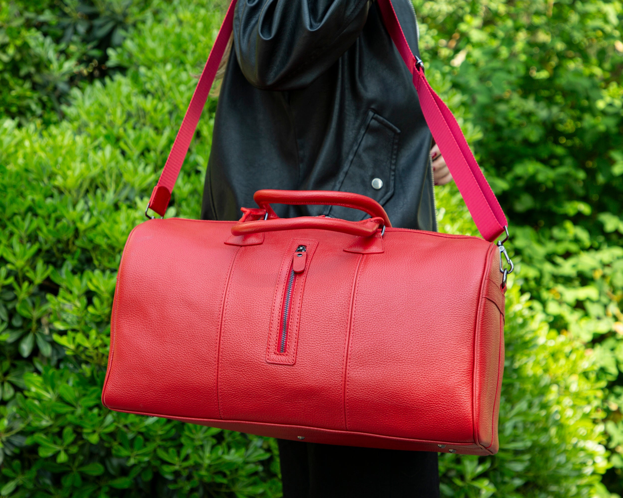 Wochenend-Reisetasche aus Leder – Dolly