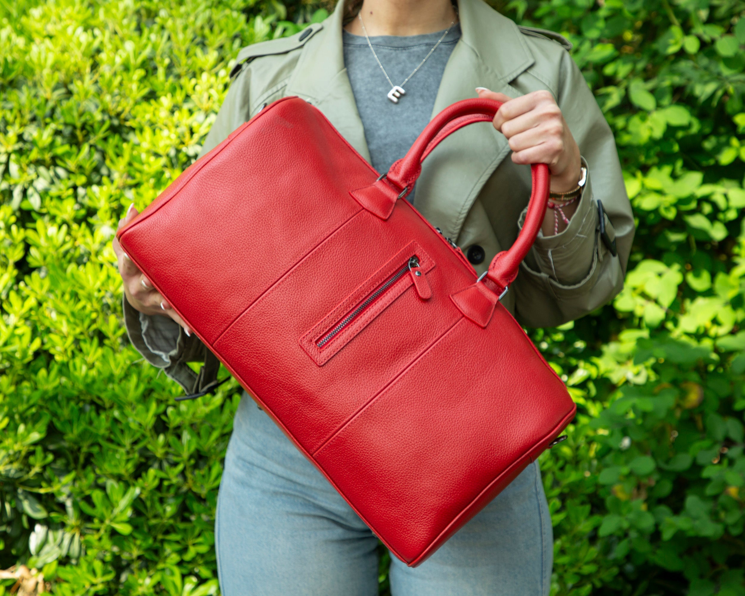 Wochenend-Reisetasche aus Leder – Dolly