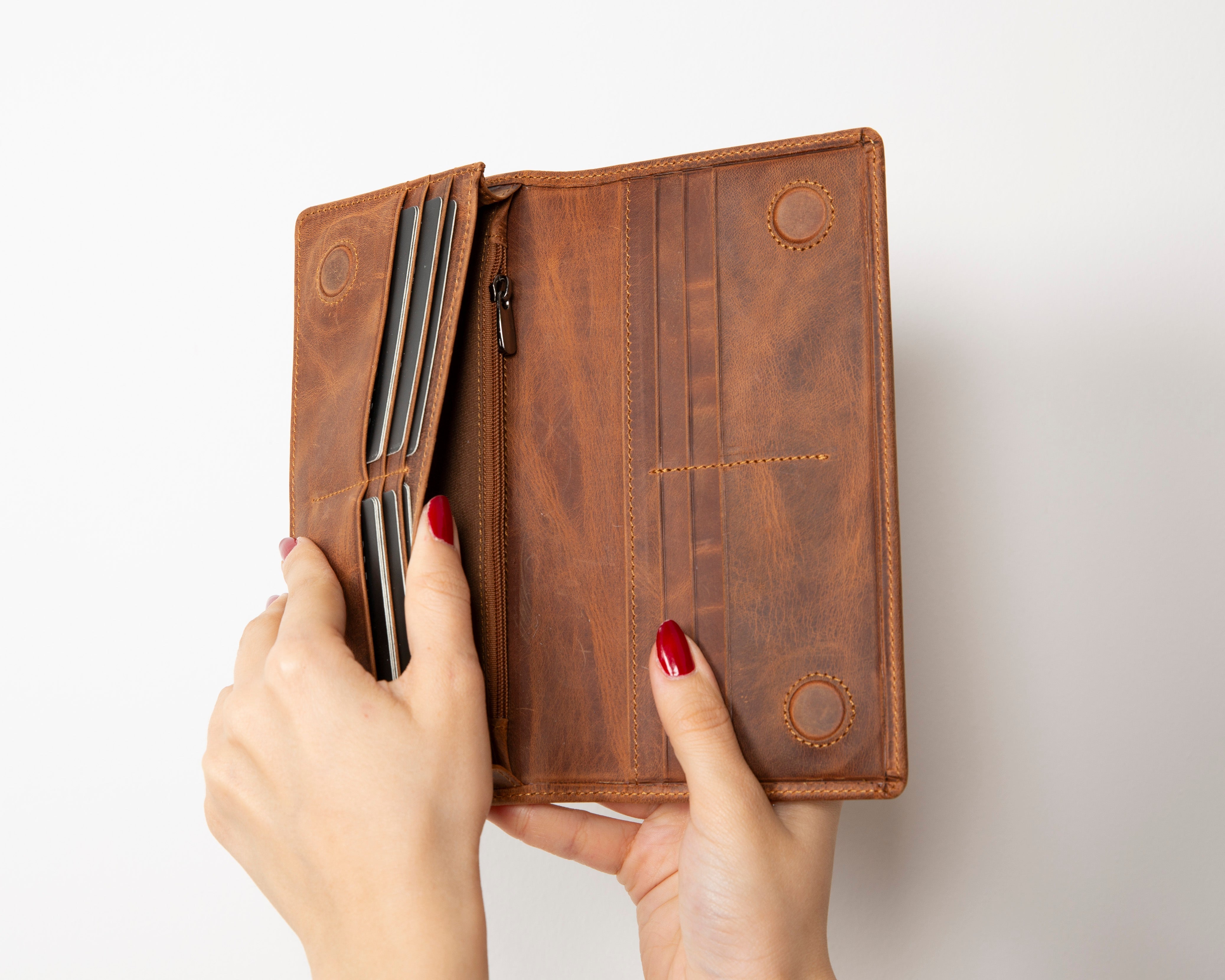 Leather Wallet - Aura