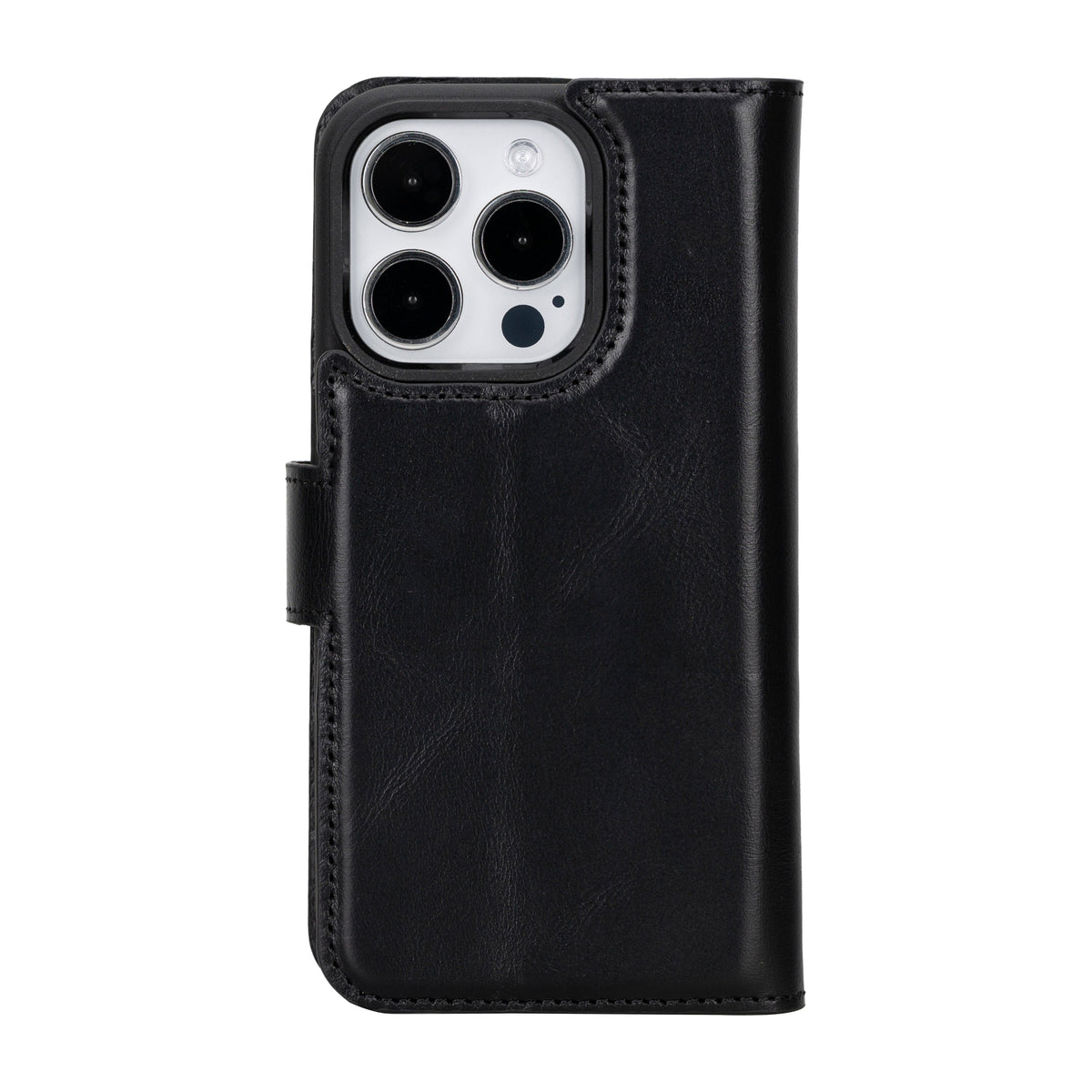 Abnehmbare Brieftaschenhülle aus Leder für iPhone 16 Pro Max - Magic Wallet