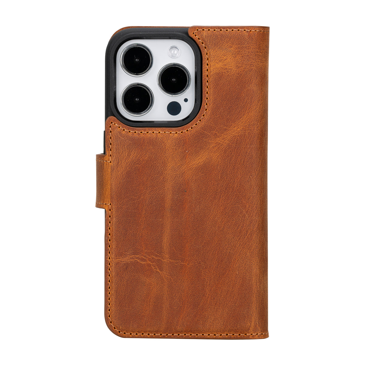 iPhone 15 Pro Detachable Leather Wallet Case - Magic Wallet
