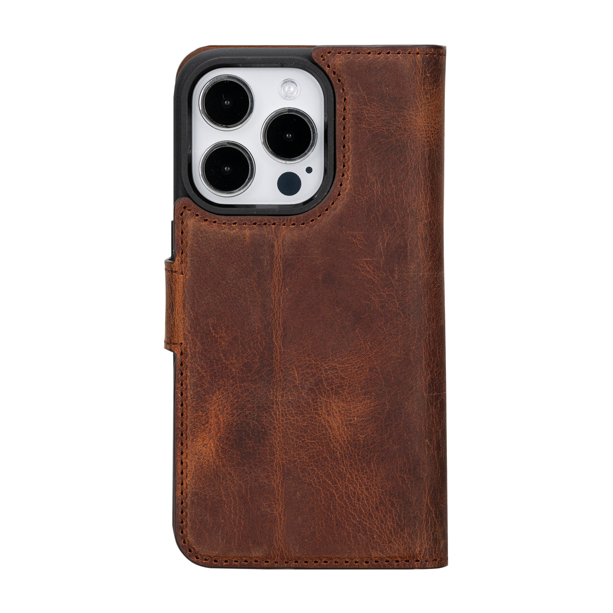 iPhone 15 Pro Detachable Leather Wallet Case - Magic Wallet