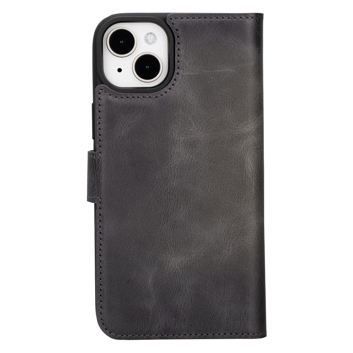Abnehmbare Lederhülle für iPhone 15 – Magic Wallet