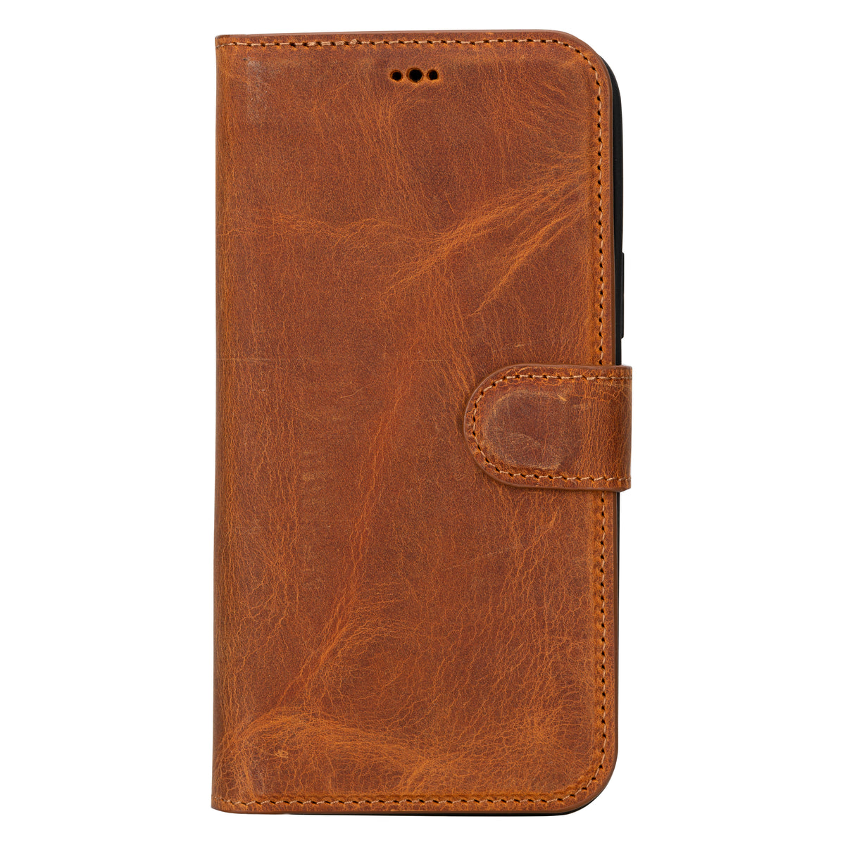 Abnehmbare Lederhülle für iPhone 15 – Magic Wallet