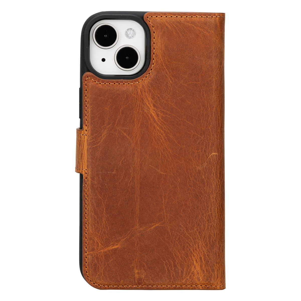 Abnehmbare Lederhülle für iPhone 15 – Magic Wallet