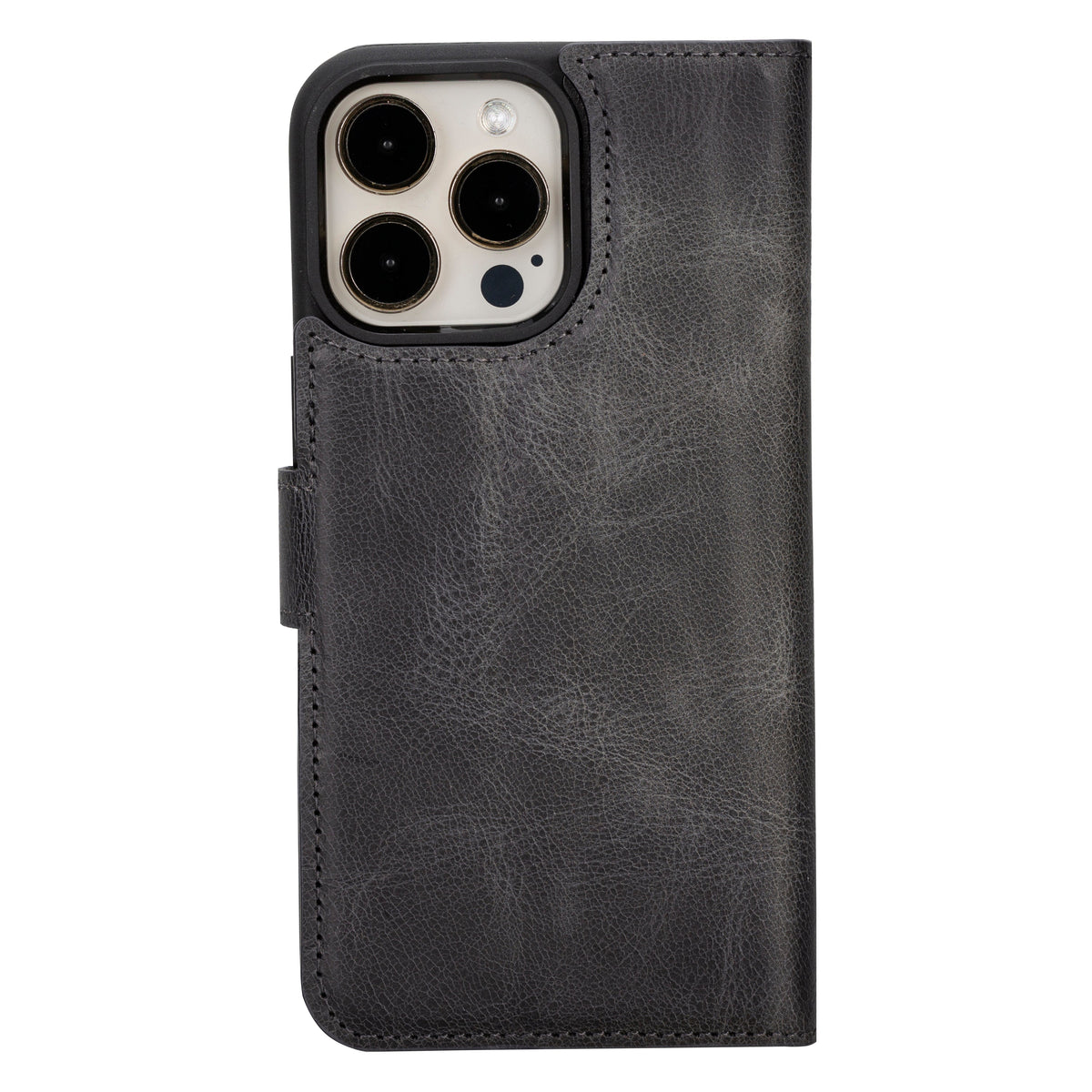 Abnehmbare Lederhülle für iPhone 16 Pro – Magic Wallet