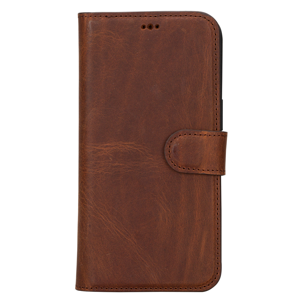 Abnehmbare Brieftaschenhülle aus Leder für iPhone 16 Pro Max - Magic Wallet