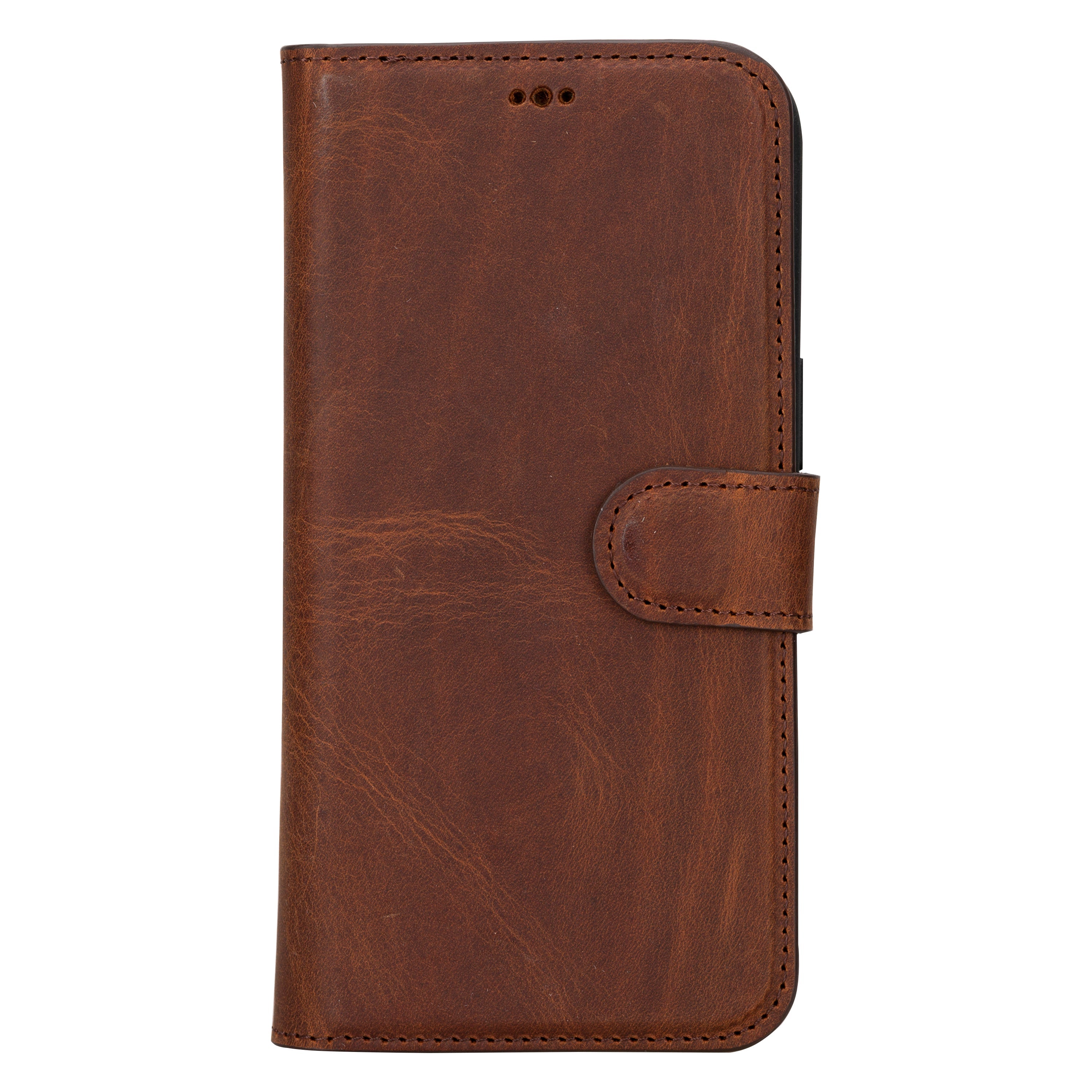 Abnehmbare Lederhülle für iPhone 16 Pro – Magic Wallet