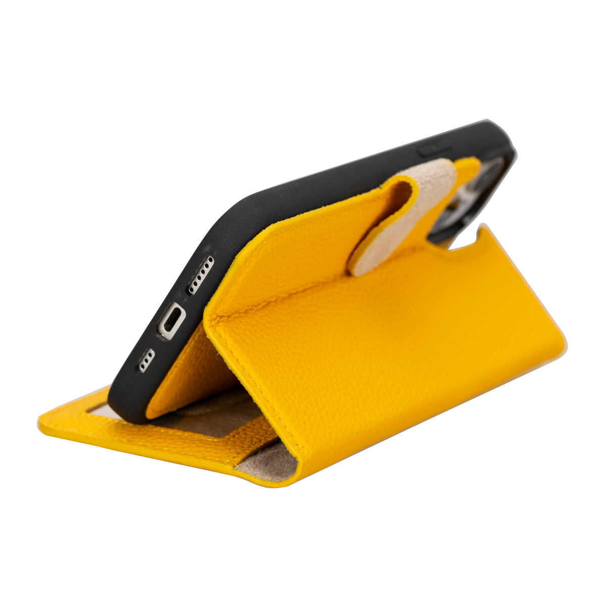 Abnehmbare Lederhülle für iPhone 15 Plus im Wallet-Stil – Magic Wallet