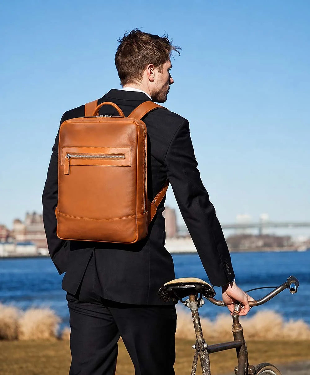 Genuine Leather Backpack - Marlow