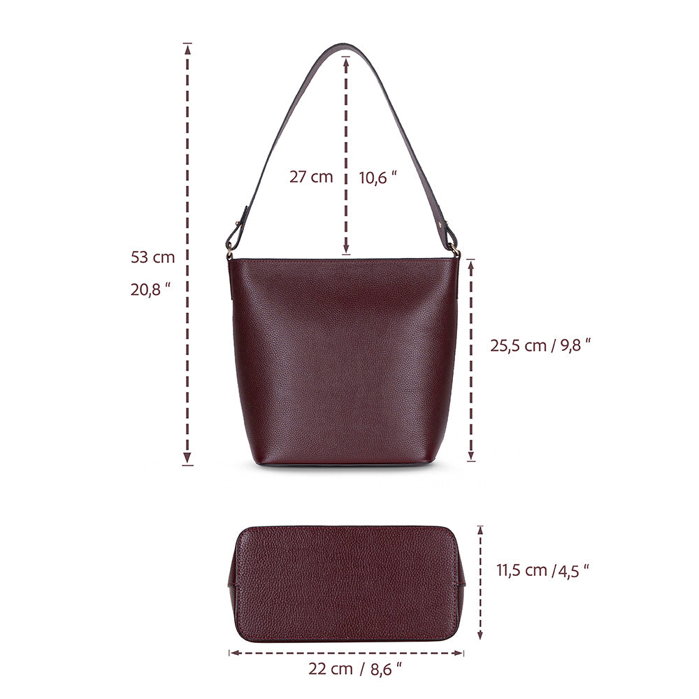 Women's Leather Bag - Elena