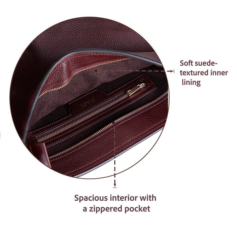 Women's Leather Bag - Elena