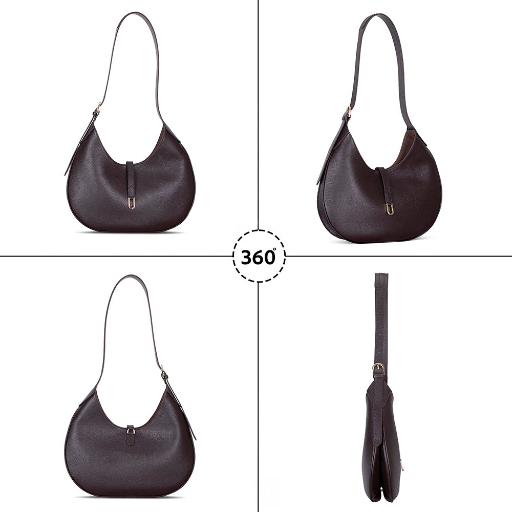 Women's Leather Bag - Rosa