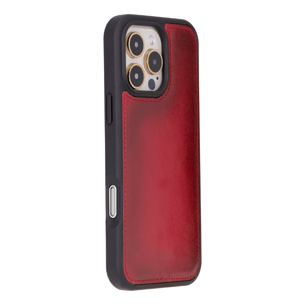 Abnehmbare Brieftaschenhülle aus Leder für iPhone 16 Pro Max - Magic Wallet