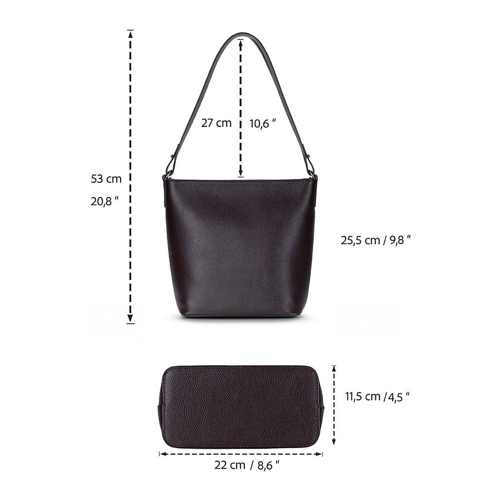 Women's Leather Bag - Elena