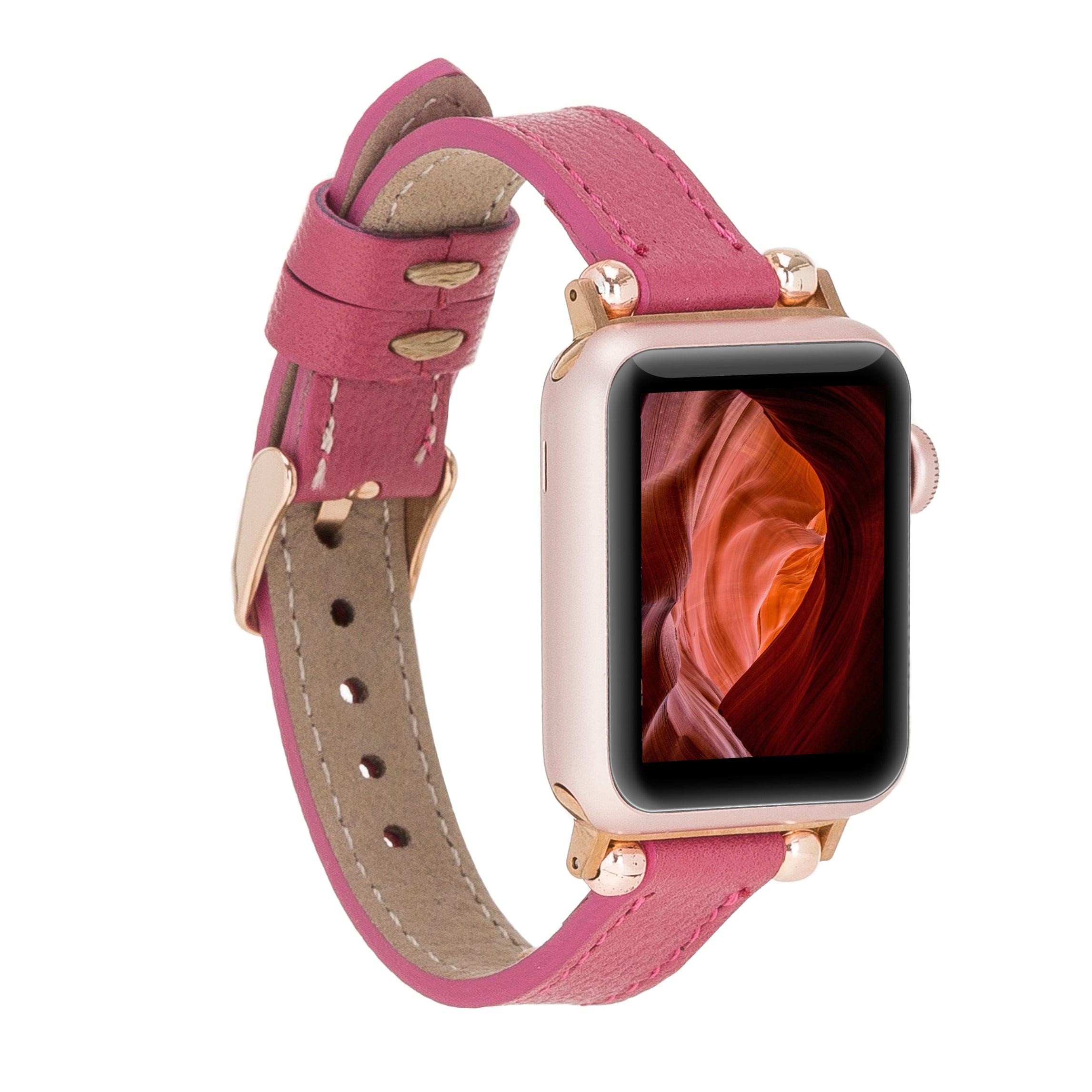 Apple Watch Lederarmband/Kompatibel mit allen Uhrenmodellen – Ferro Seamy