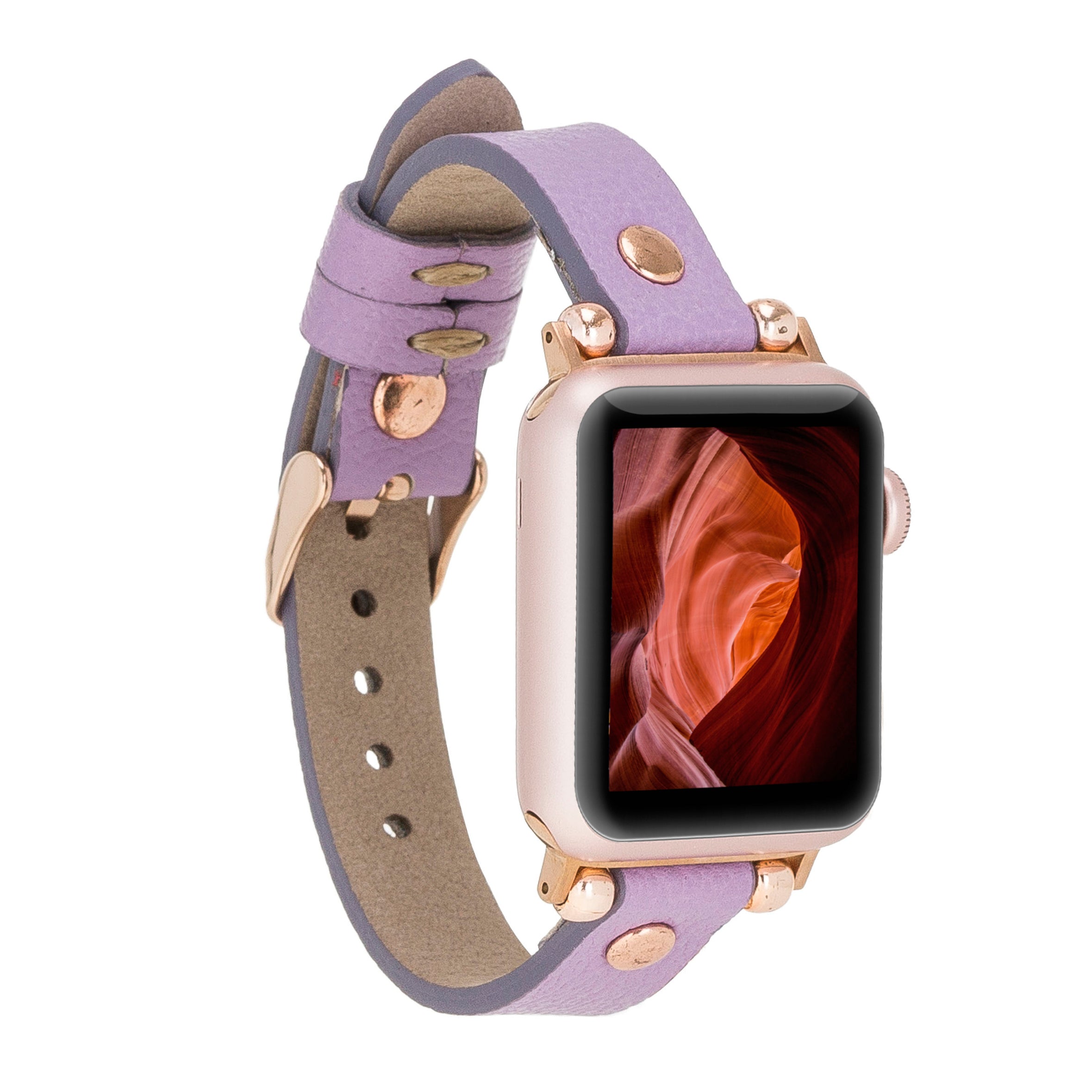Apple Watch Lederarmband/Kompatibel mit allen Uhrenmodellen – Ferro Trok