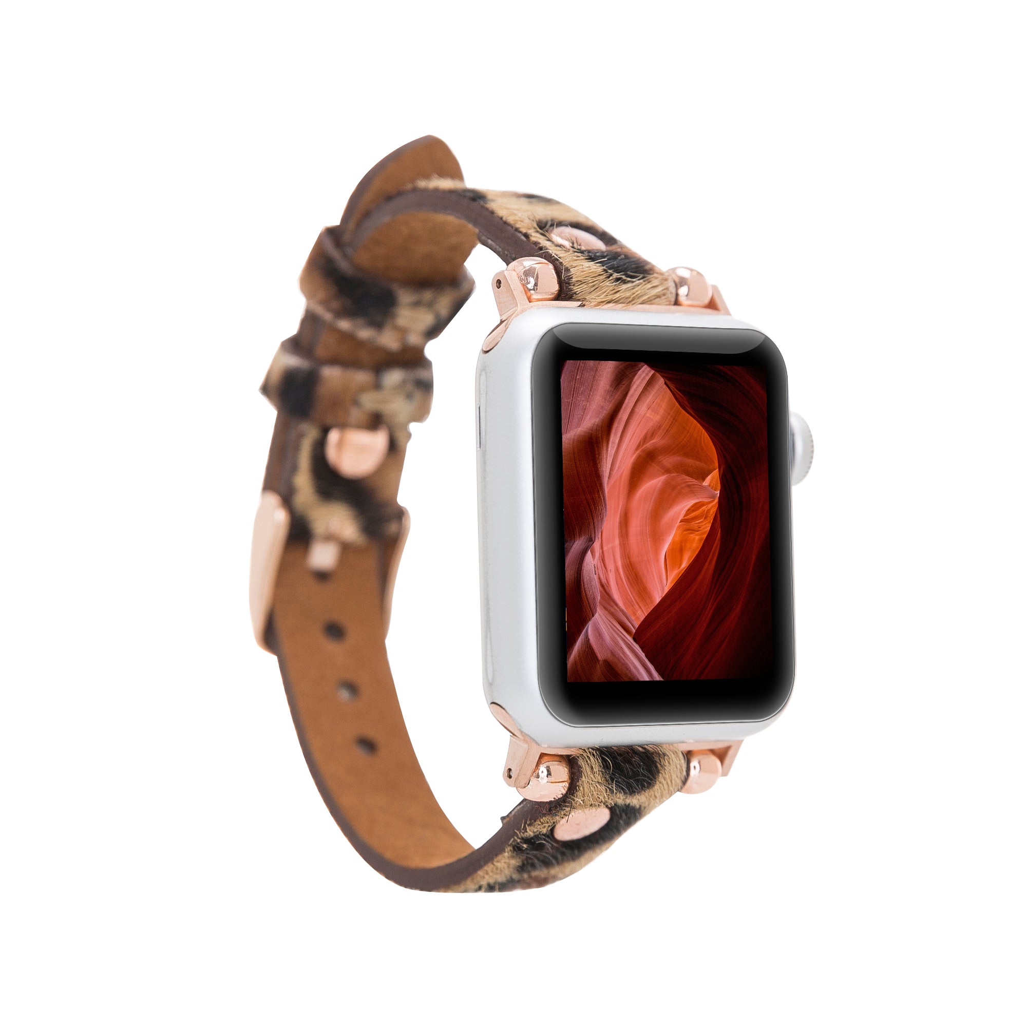 Apple Watch Lederarmband/Kompatibel mit allen Uhrenmodellen – Ferro Trok
