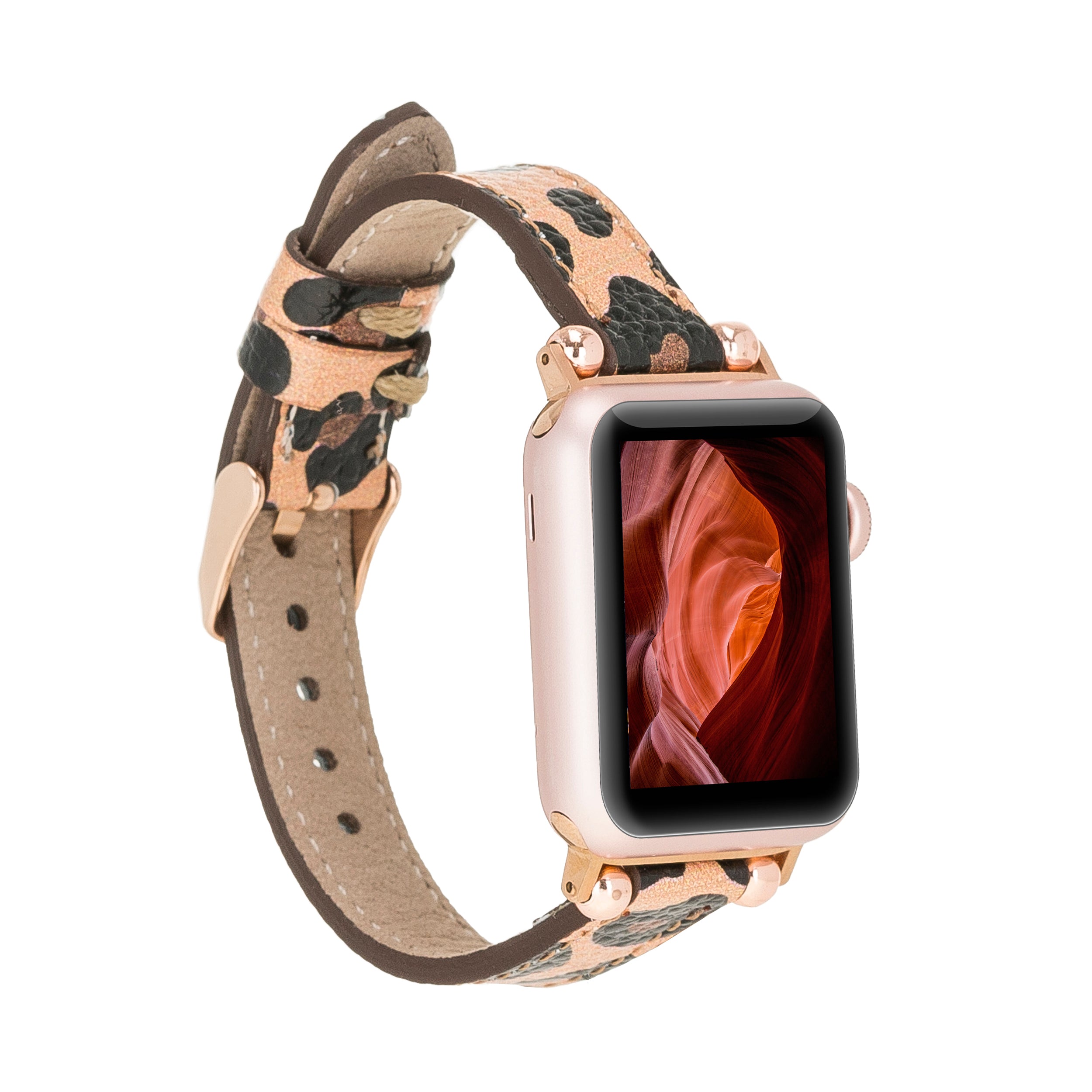Apple Watch Lederarmband/Kompatibel mit allen Uhrenmodellen – Ferro Seamy