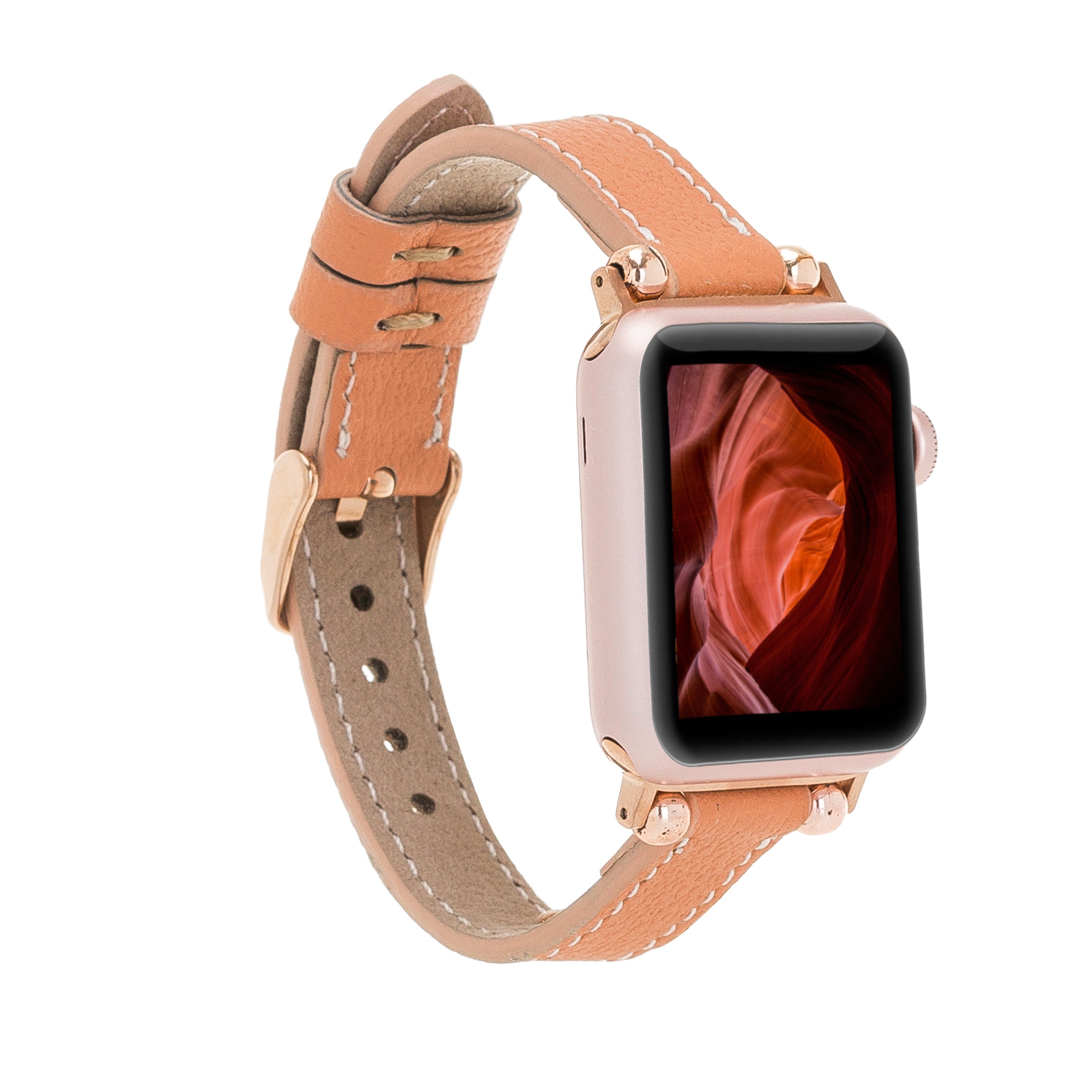 Apple Watch Lederarmband/Kompatibel mit allen Uhrenmodellen – Ferro Seamy