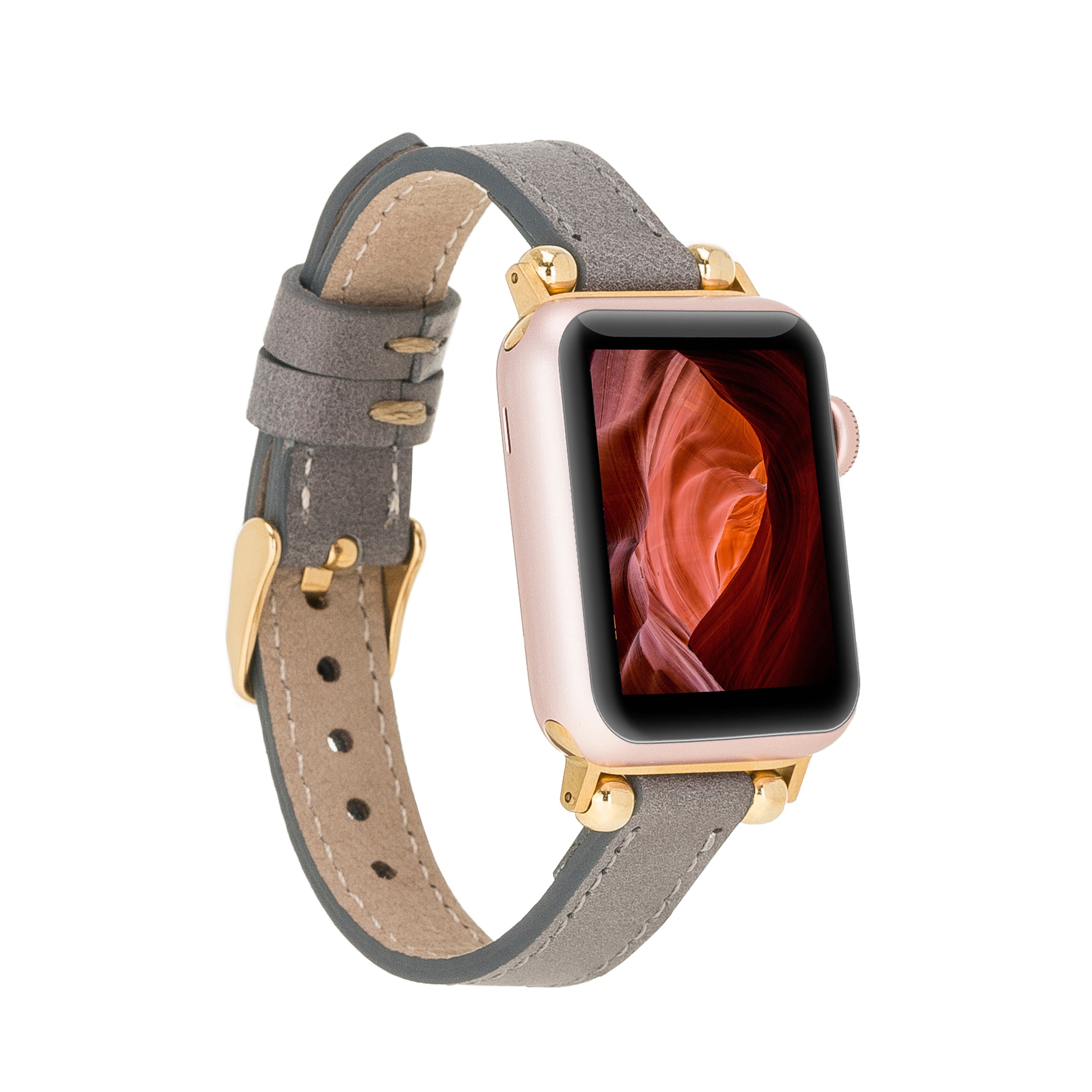 Apple Watch Lederarmband/Kompatibel mit allen Uhrenmodellen – Ferro Seamy