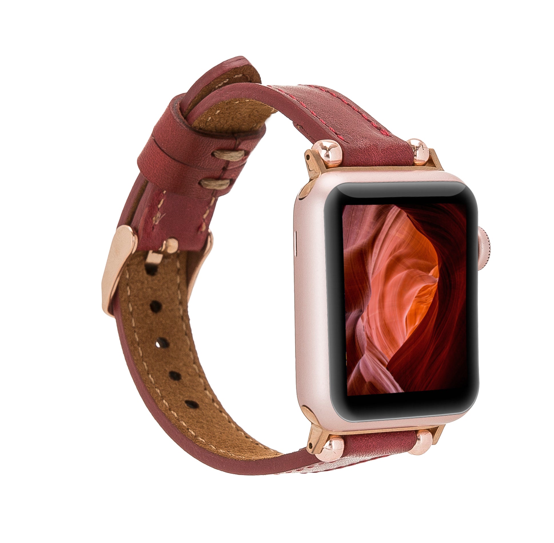 Apple Watch Lederarmband/Kompatibel mit allen Uhrenmodellen – Ferro Seamy