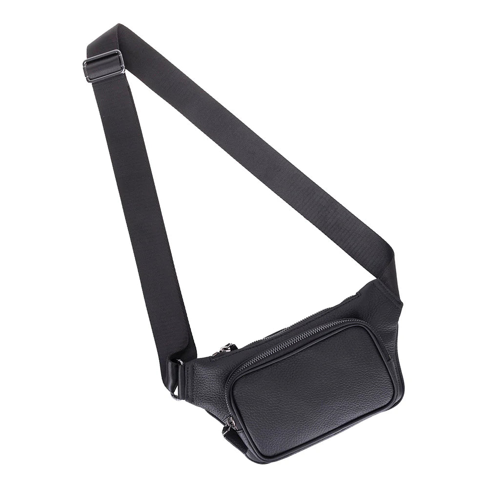 Genuine Leather Waist Bag - Apex
