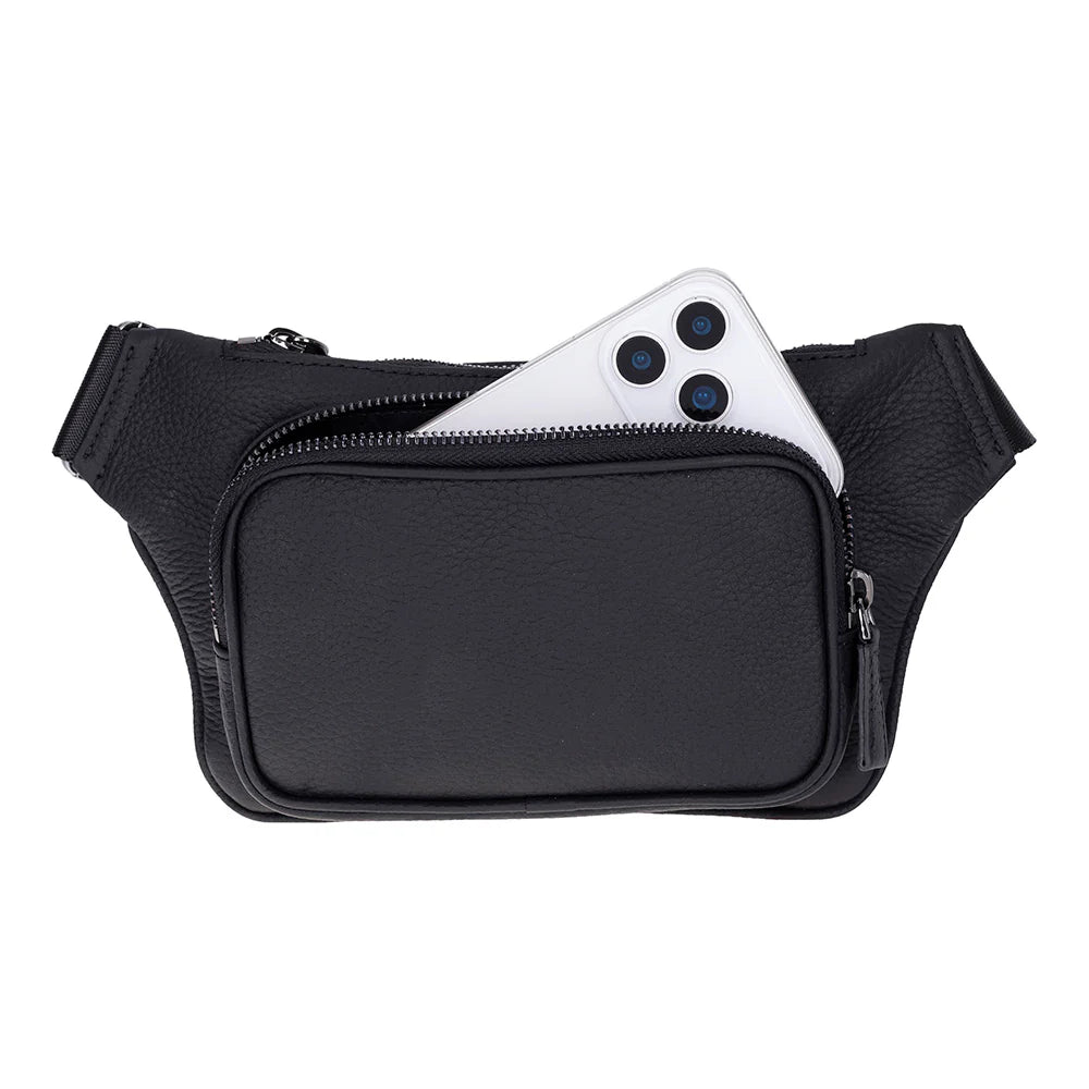 Genuine Leather Waist Bag - Apex