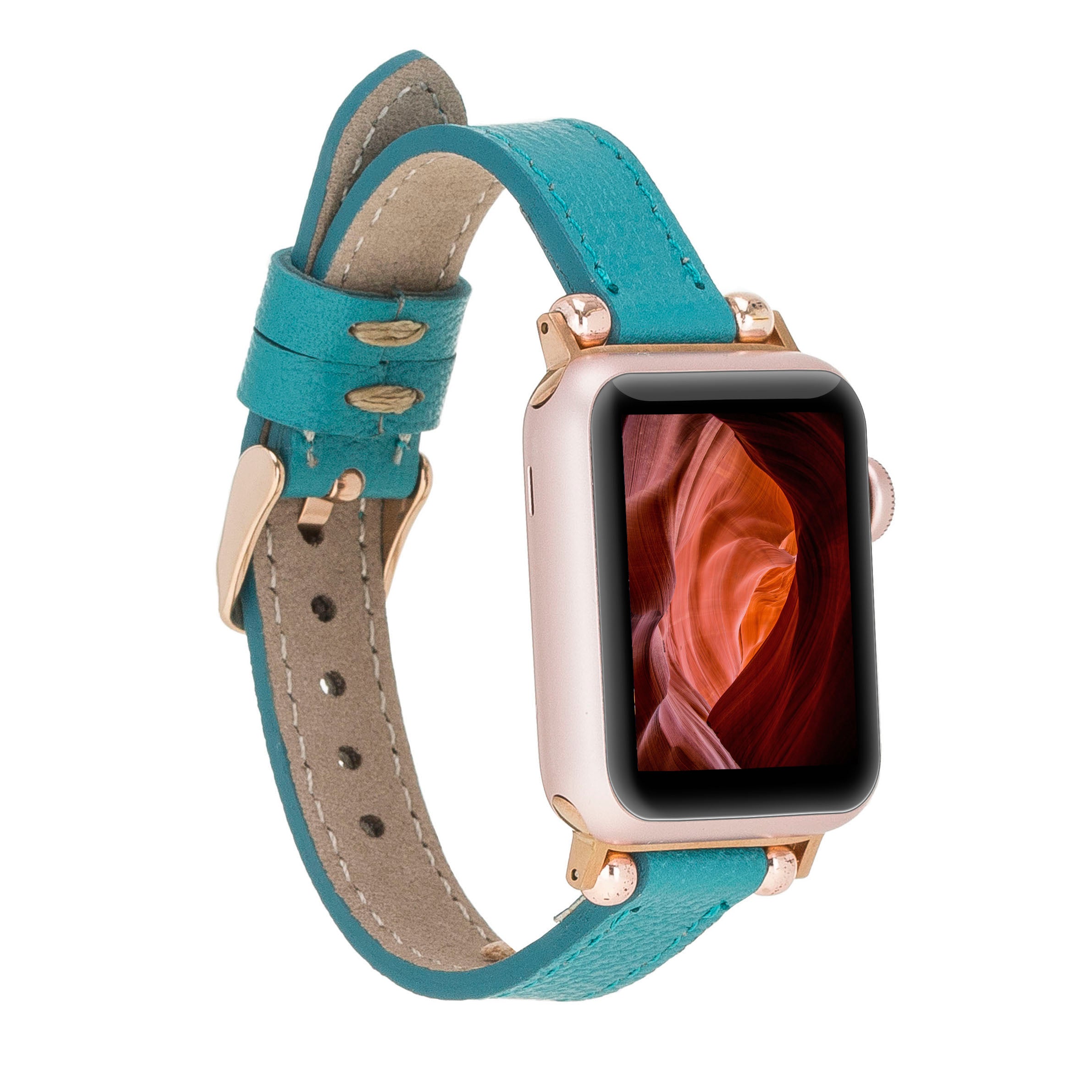Apple Watch Lederarmband/Kompatibel mit allen Uhrenmodellen – Ferro Seamy